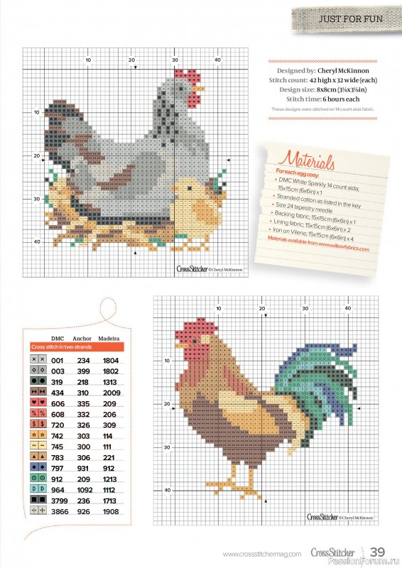 Коллекция вышивки в журнале «CrossStitcher №420 2025»