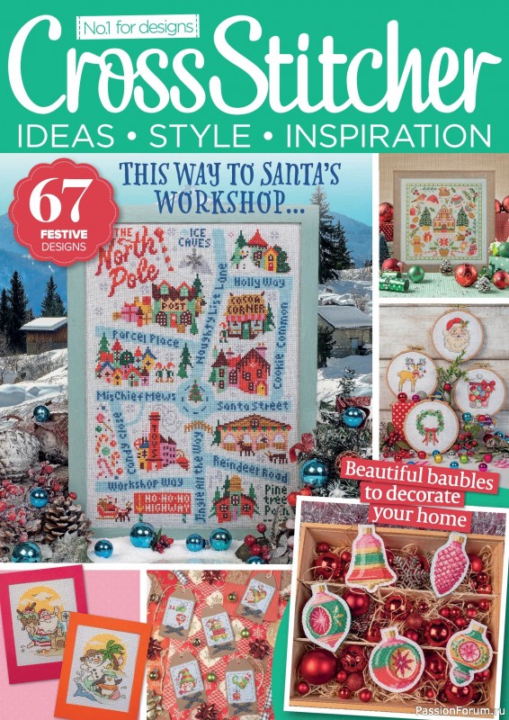 Коллекция вышивки в журнале &laquo;CrossStitcher №442 2026&raquo;