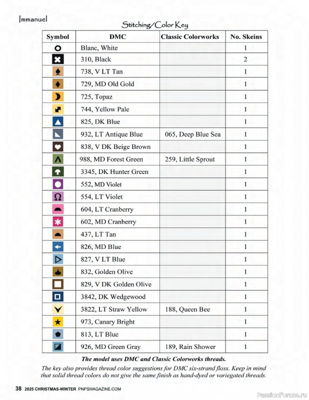 Коллекция вышивки в журнале «Punch Needle & Primitive Stitcher - Winter 2025»