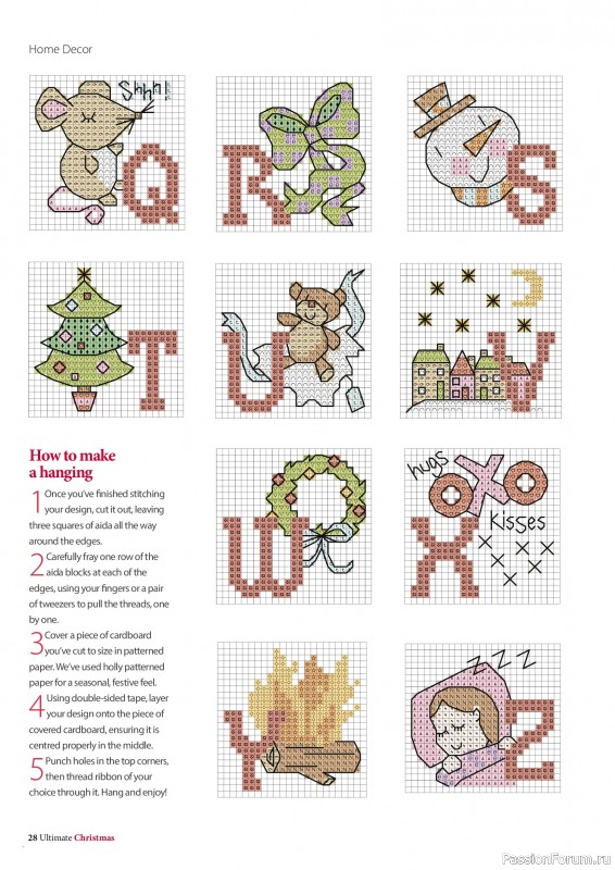 Коллекция вышивки в журнале «Ultimate CrossStitch – Christmas 2026»