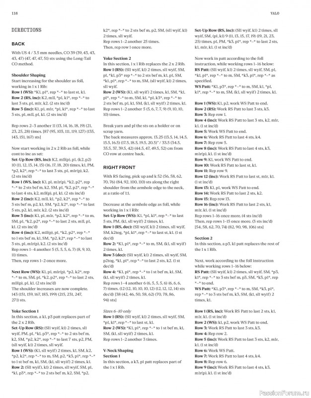 Вязаные модели в журнале «Laine Magazine №24 2025 Spring». Продолжение