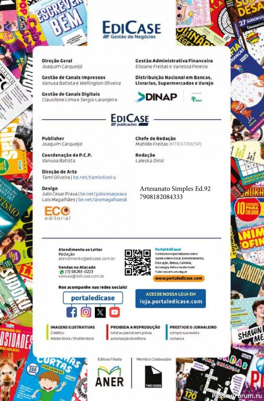 Вязаные проекты крючком в журнале &laquo;Artesanato Simples Ed.92 2026&raquo;