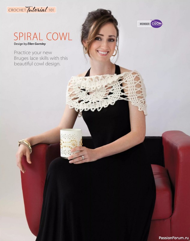 Вязаные проекты крючком в журнале «Crochet World - Winter 2025»