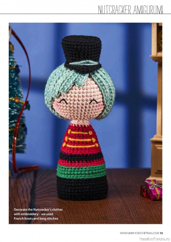 Вязаные проекты крючком в журнале «Simply Crochet №153 2024»