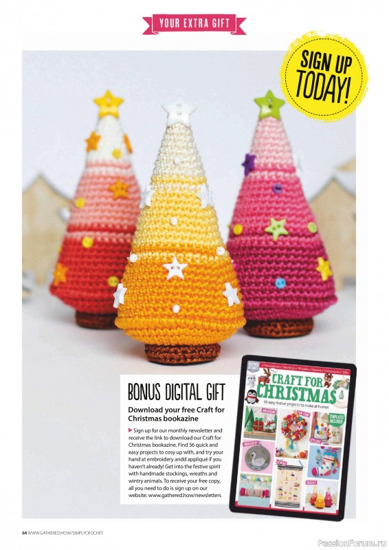 Вязаные проекты крючком в журнале «Simply Crochet №168 2025»