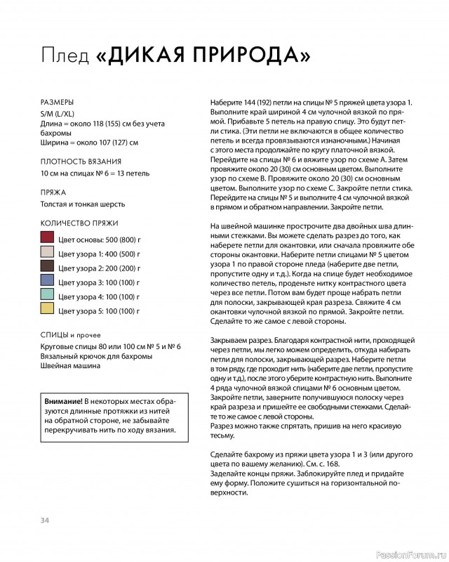 Вязаные проекты в книге «Дикие интерьеры». Часть 1