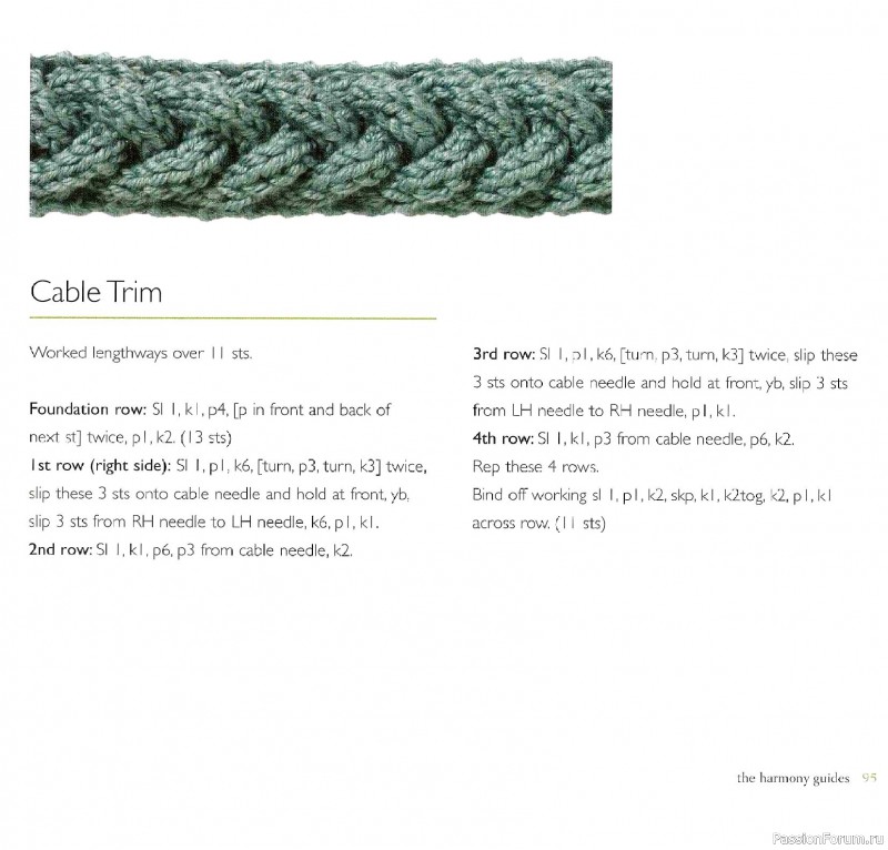 Вязаные проекты в книге &laquo;Knit Edgings & Trims 150 Stitches&raquo;.