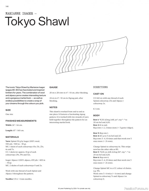 Вязаные проекты в журнале &laquo;Laine Nordic Knits 2024&raquo;. Продолжение