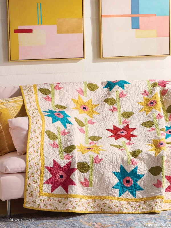 Коллекция проектов для рукодельниц в журнале &laquo;American Patchwork & Quilting №200 2026&raquo;