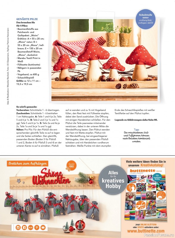 Коллекция проектов для рукодельниц в журнале «Anna Kreativ AK031 2025»