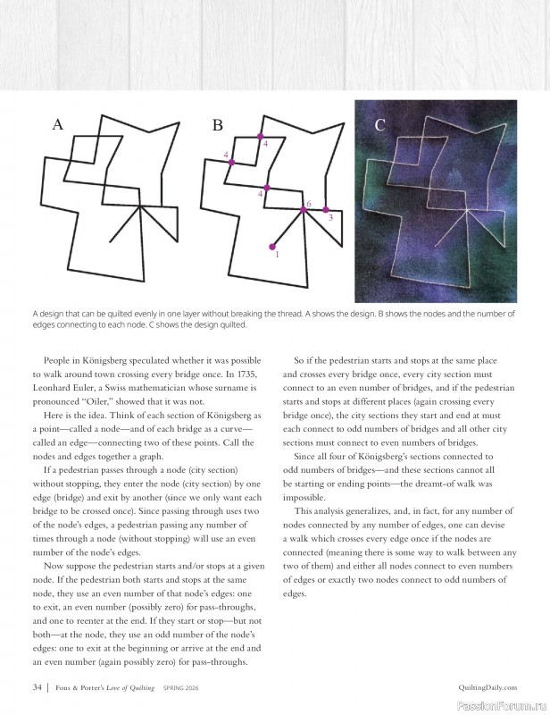 Коллекция проектов в журнале &laquo;Fons & Porter's Love of Quilting - Spring 2026&raquo;