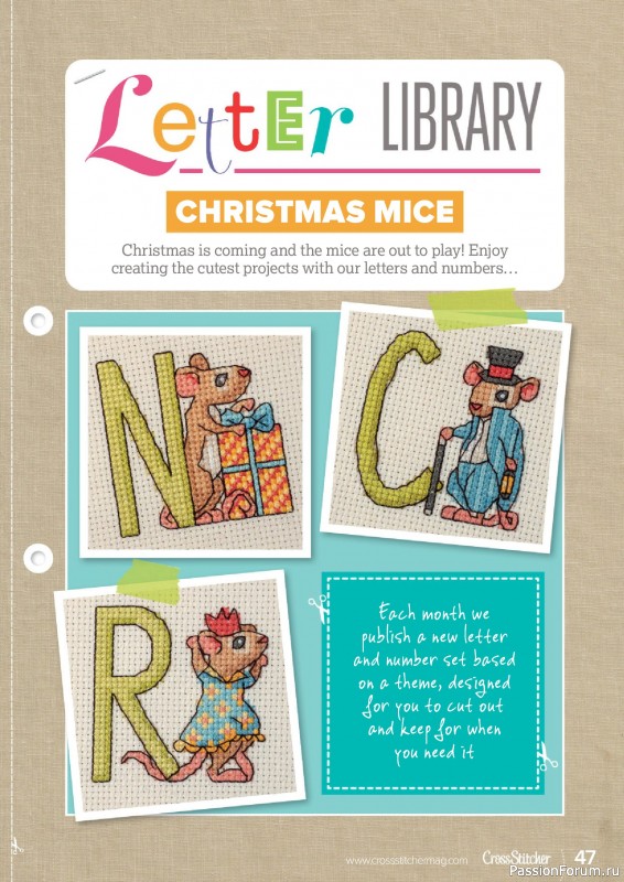 Коллекция вышивки в журнале «CrossStitcher №430 2025»