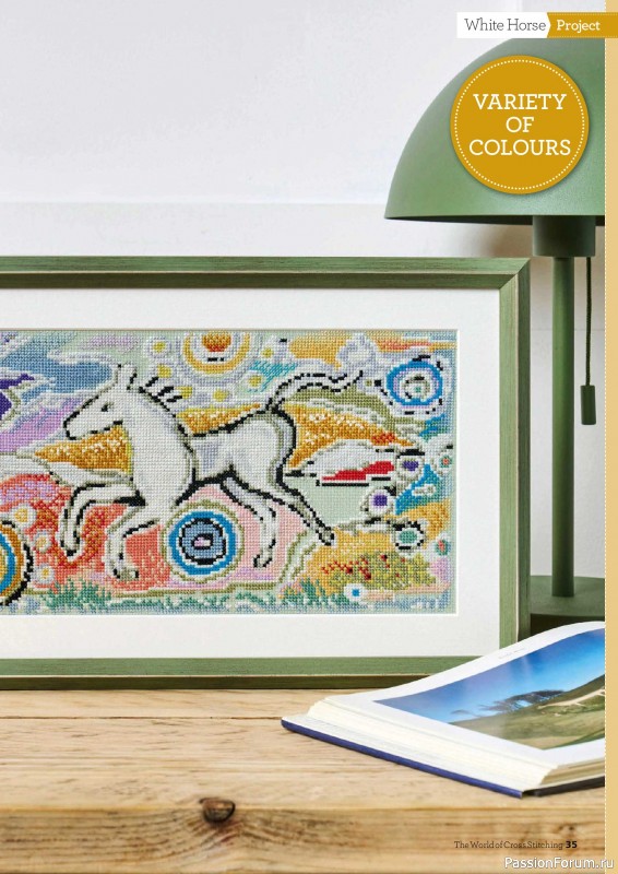 Коллекция вышивки в журнале &laquo;The World of Cross Stitching №371 2026&raquo;