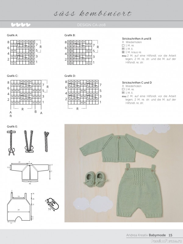 Вязаные модели для детей в журнале &laquo;Andrea Kreativ Babymode №7 2026&raquo;