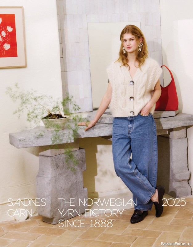 Вязаные модели в журнале «Laine Magazine №24 2025 Spring». Продолжение