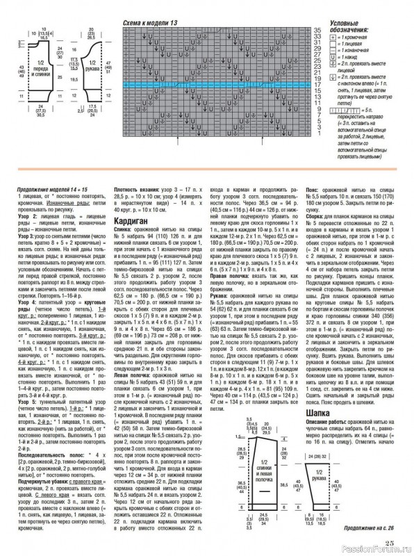 Вязаные модели в журнале «Сабрина №9 2023»