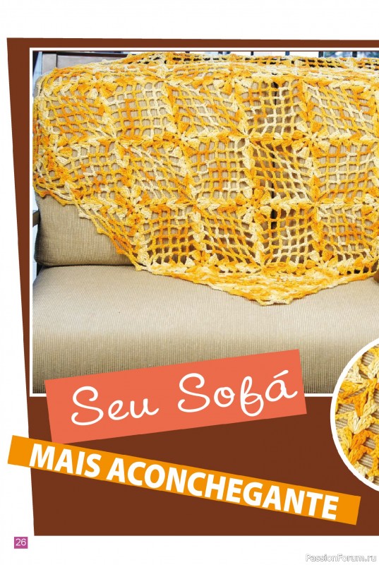 Вязаные проекты крючком в журнале «Artesanato Simples - Barbantes Ed.79 2025»