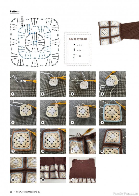 Вязаные проекты крючком в журнале «Fun Crochet Magazine №25 2025»