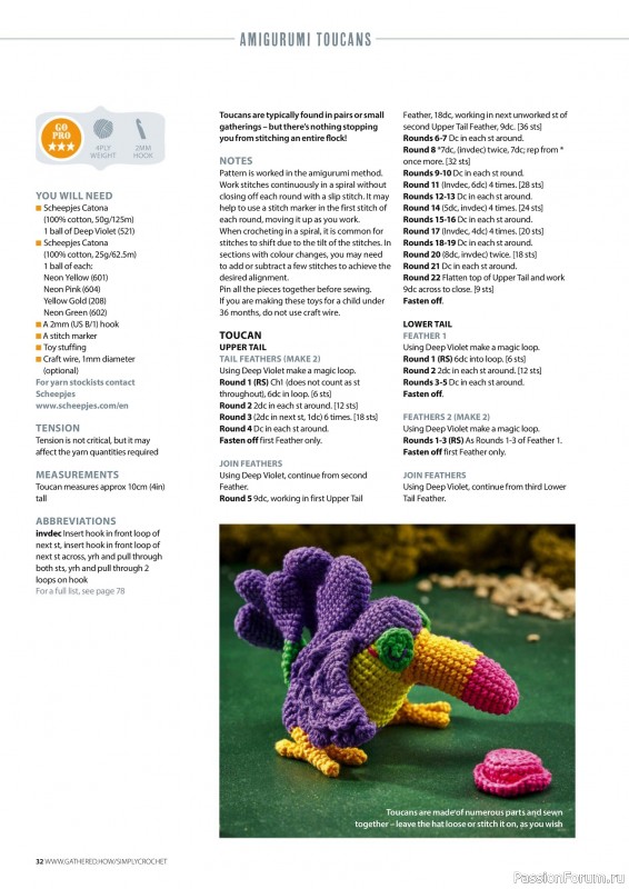 Вязаные проекты крючком в журнале «Simply Crochet №165 2025»