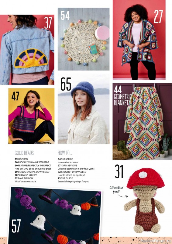 Вязаные проекты крючком в журнале «Simply Crochet №166 2025»