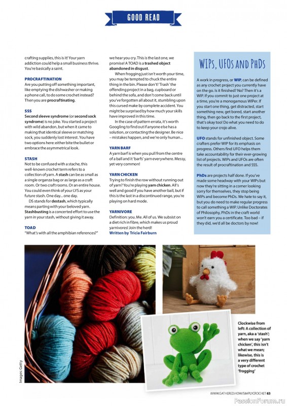 Вязаные проекты крючком в журнале «Simply Crochet №179 2026»