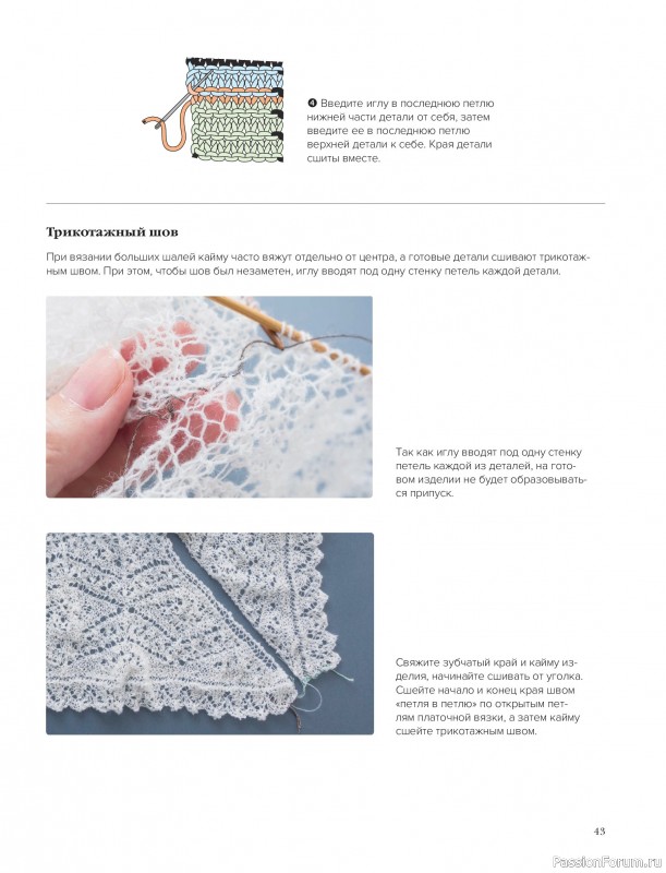 Вязаные проекты в книге &laquo;Шетландское кружево&raquo;.