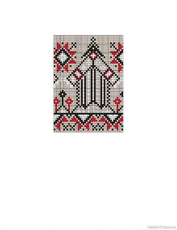 Вязаные проекты в книге &laquo;Вышиваем крестом скатерти, салфетки, рушники&raquo;. Часть 2