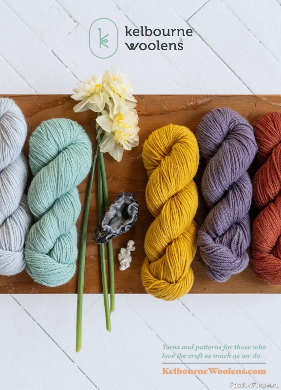 Вязаные проекты в журнале «Farm & Fiber Knits - Fall 2025»