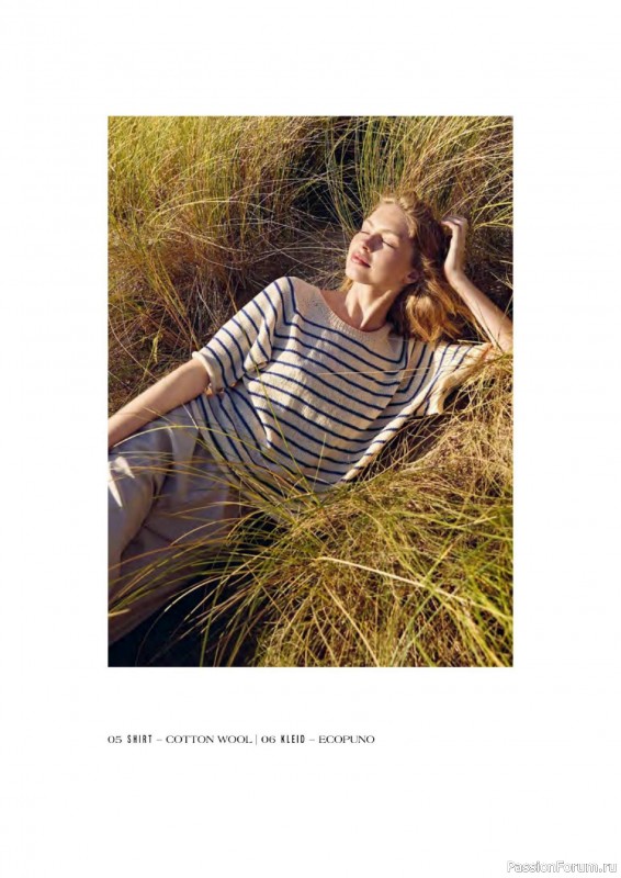 Вязаные проекты в журнале «Lana Grossa - Natural Knits №1 2025»