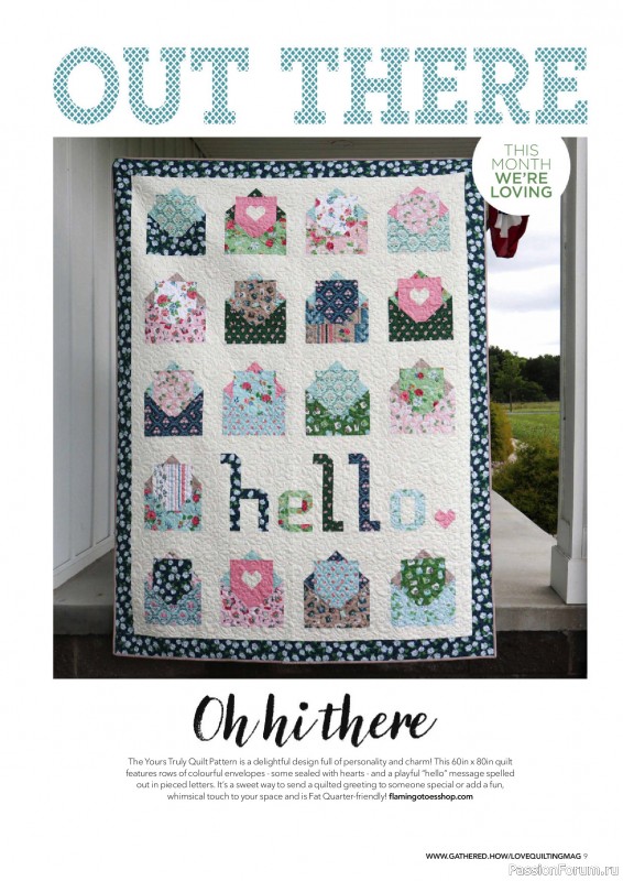 Коллекция проектов для рукодельниц в журнале «Love Patchwork & Quilting №165 2026»