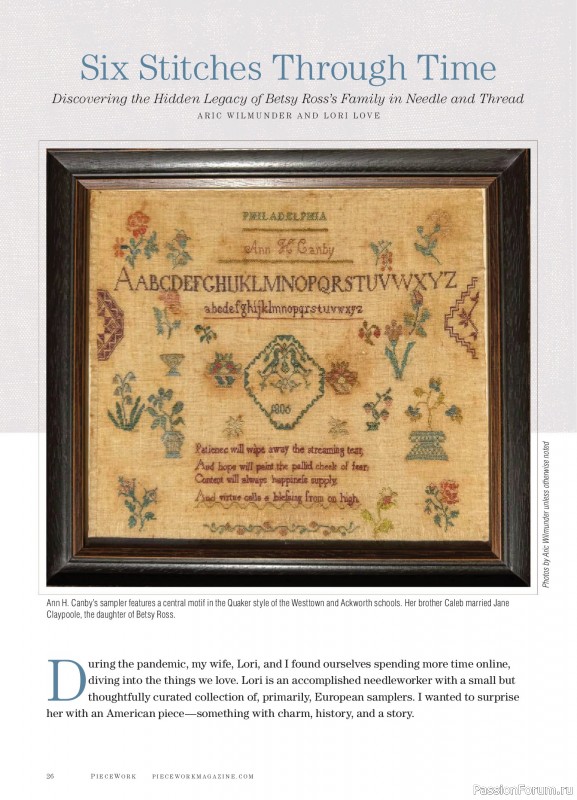 Коллекция проектов для рукодельниц в журнале &laquo;PieceWork - Spring 2025&raquo;