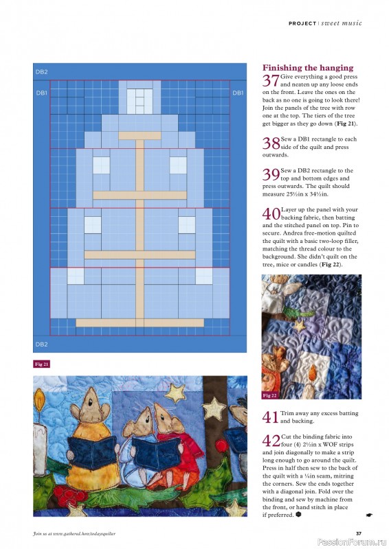 Коллекция проектов для рукодельниц в журнале «Todays Quilter №133 2025»