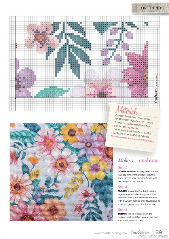 Коллекция вышивки в журнале «CrossStitcher №424 2025»