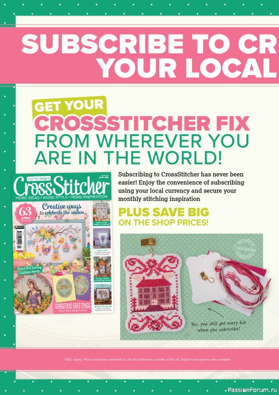 Коллекция вышивки в журнале &laquo;CrossStitcher №433 2026&raquo;