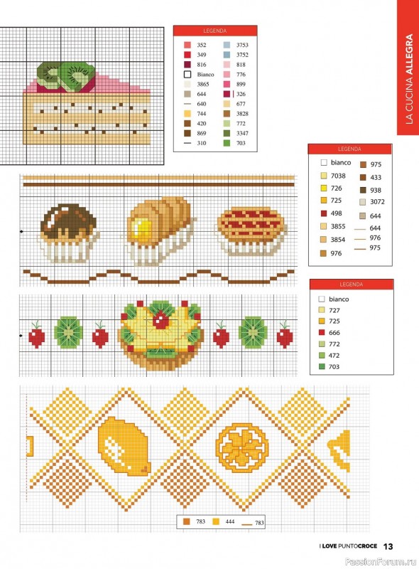 Коллекция вышивки в журнале «I Love Punto Croce Speciale №10 2022»