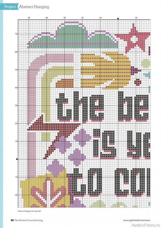 Коллекция вышивки в журнале «The World of Cross Stitching №323 2022»