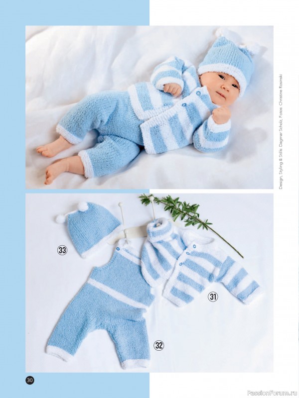 Вязаные модели для детей в журнале «Baby Maschenmode Sonderheft BM 015 2026»