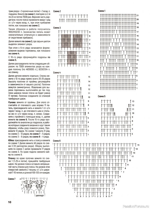 Вязаные модели в журнале «Вяжем крючком №2 2022»