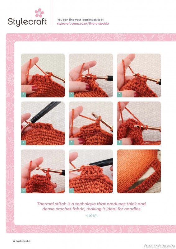 Вязаные проекты крючком в журнале &laquo;Inside Crochet №189 2026&raquo;