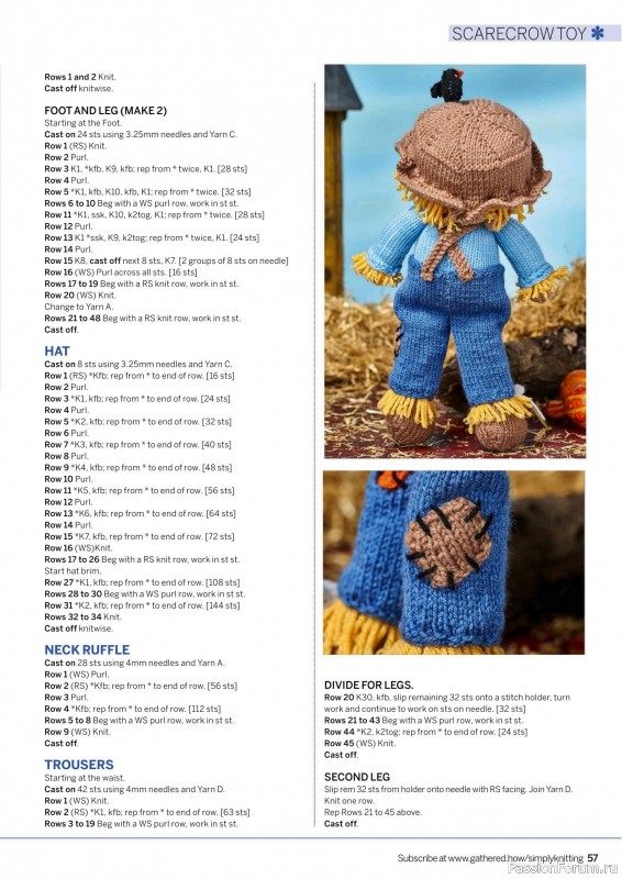 Вязаные проекты крючком в журнале «Simply Knitting №268 2025»