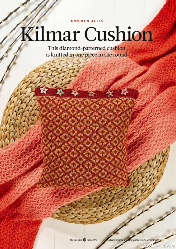 Вязаные проекты спицами в журнале «The Knitter №229 2026»