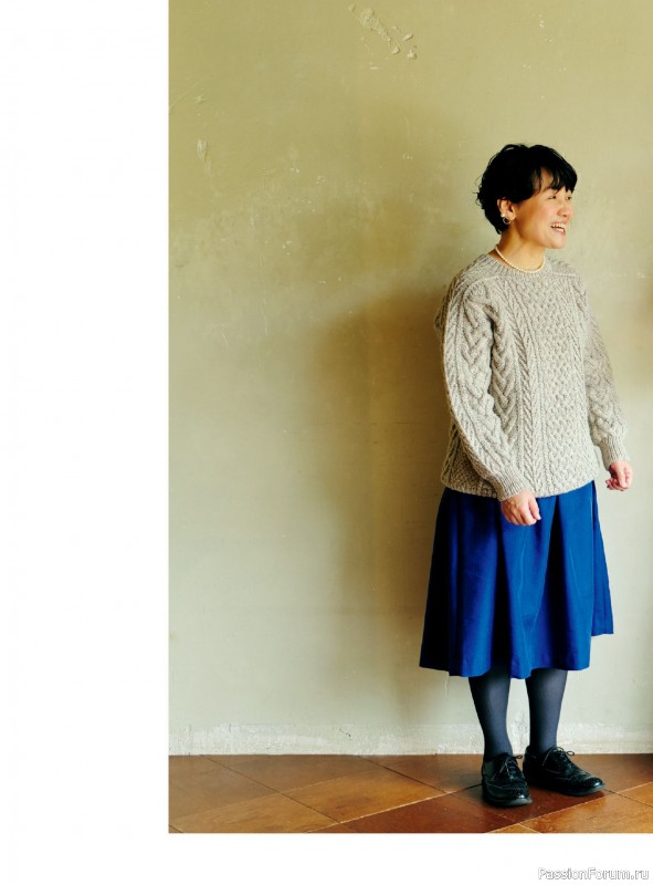 Вязаные проекты в книге «Aran knits for a lifetime»