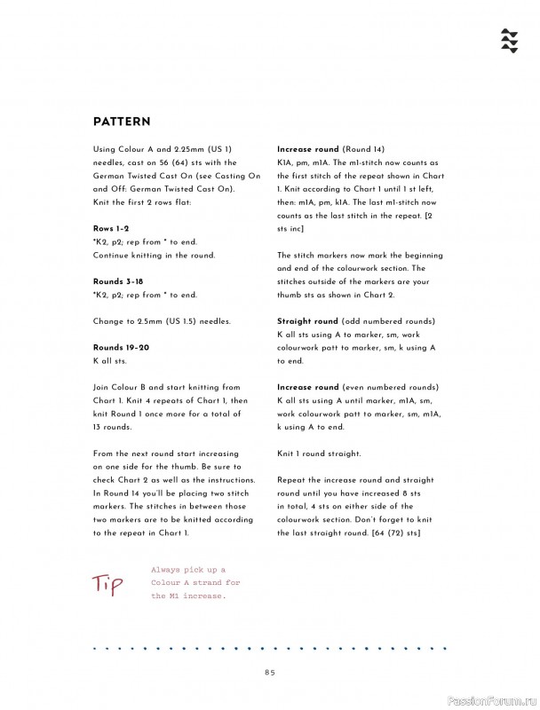 Вязаные проекты в книге &laquo;Colorwork Knitting from Head to Toe&raquo;.