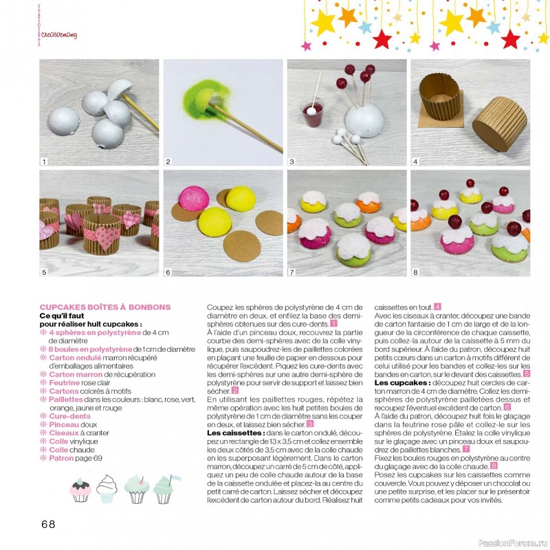 Вязаные проекты в журнале &laquo;Creer avec Creative Mamy - Fevrier-Mars 2026&raquo;