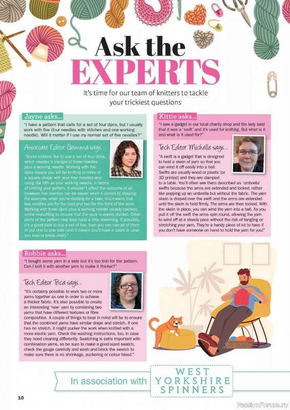 Вязаные проекты в журнале «Knit Now №189 2025»