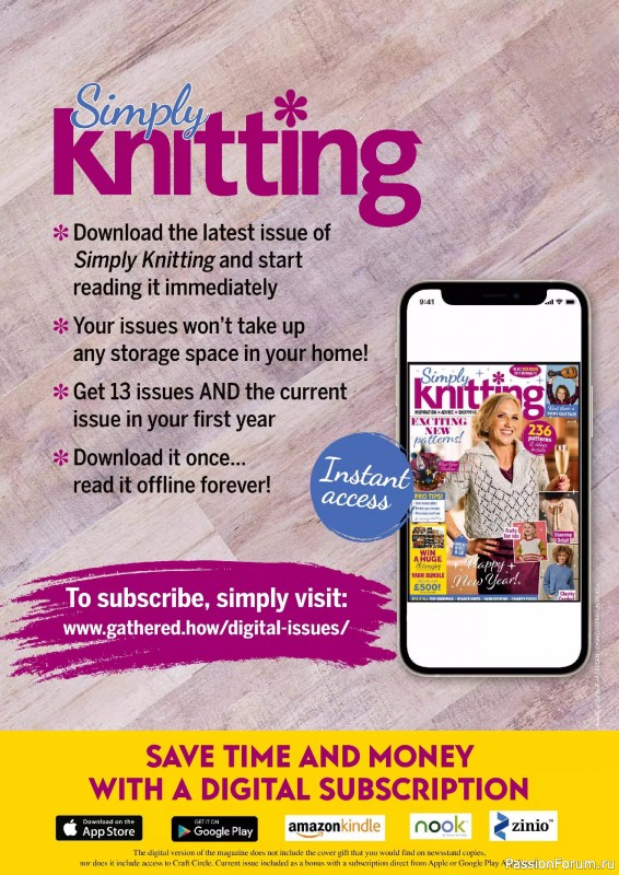 Вязаные проекты в журнале «Simply Knitting №271 2025»