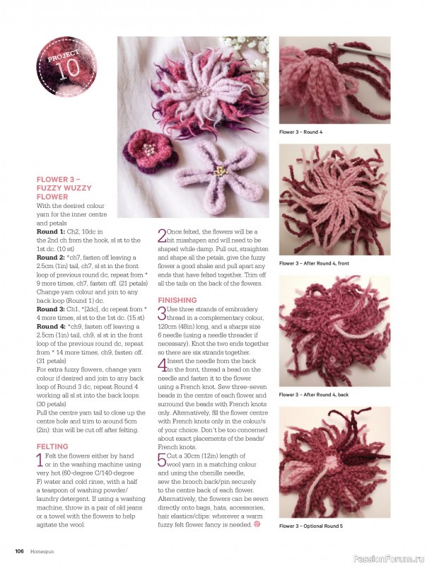 Коллекция проектов для рукодельниц в журнале «Australian Homespun №228 2025»