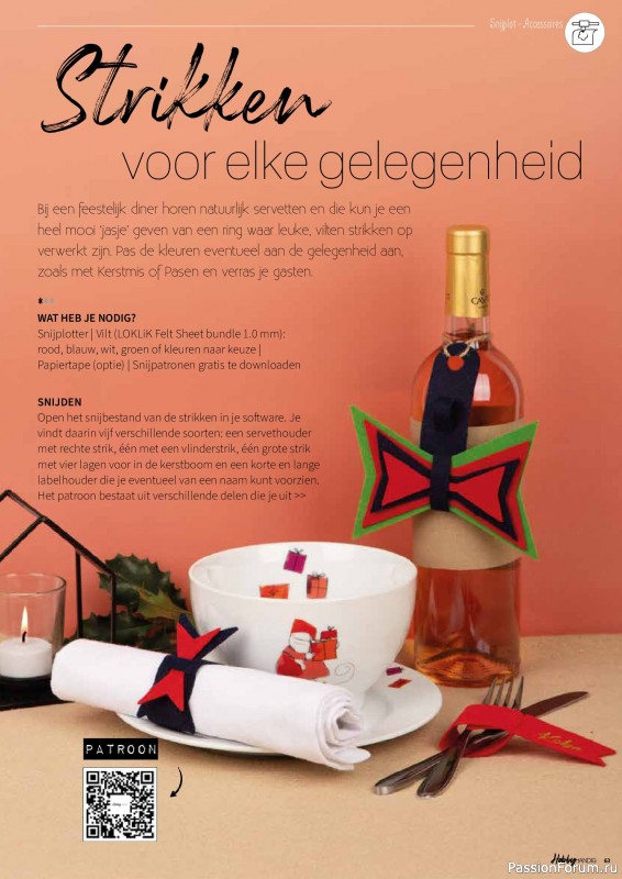 Коллекция проектов для рукодельниц в журнале «HobbyHandig №257 2025»