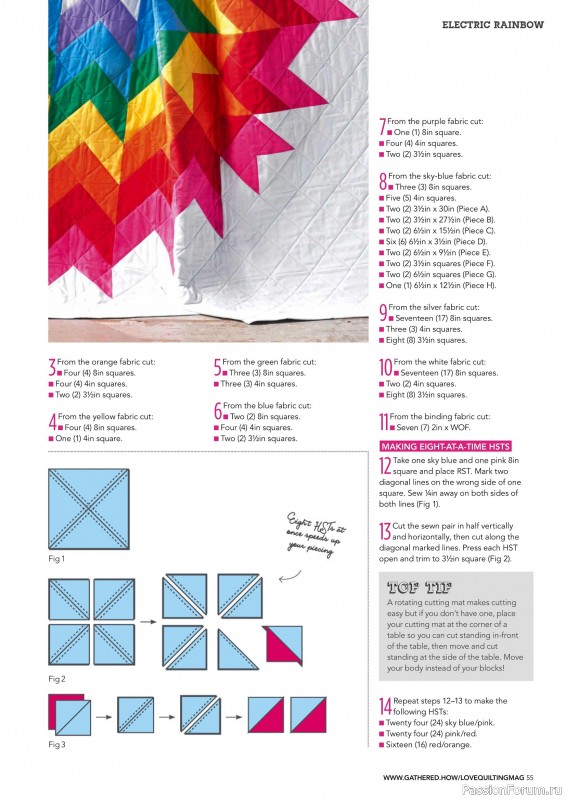 Коллекция проектов для рукодельниц в журнале «Love Patchwork & Quilting №154 2025»