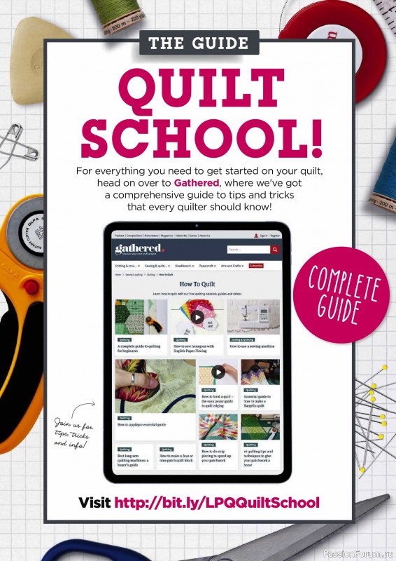 Коллекция проектов для рукодельниц в журнале &laquo;Love Patchwork & Quilting №161 2026&raquo;